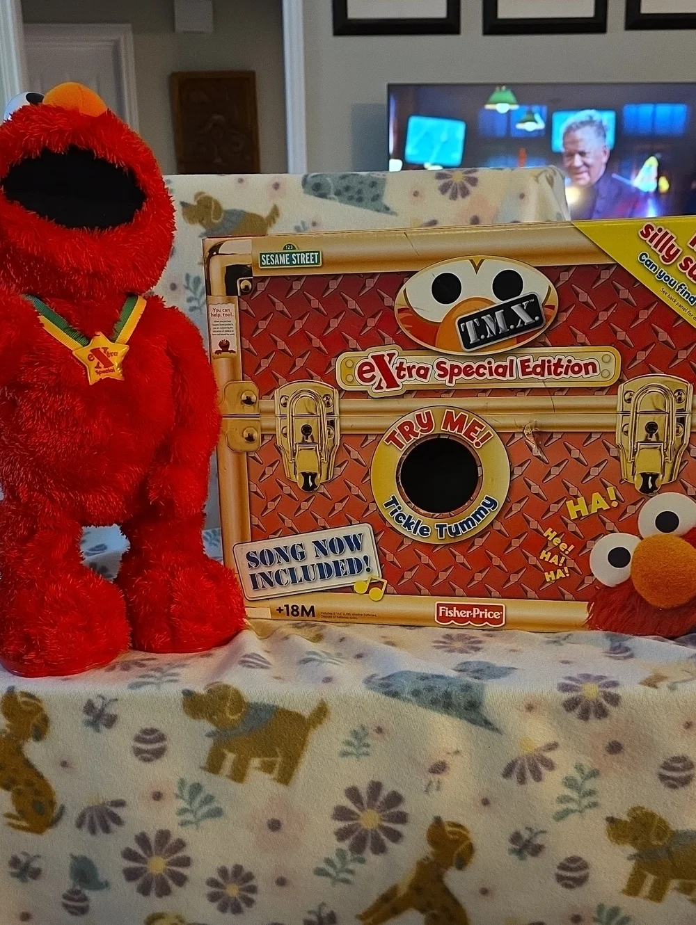Fisher-Price TMX Elmo Extra Special Edition plush toy from 2007
